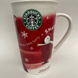 Starbucks 2010 Christmas Nouve Large Mug NWT